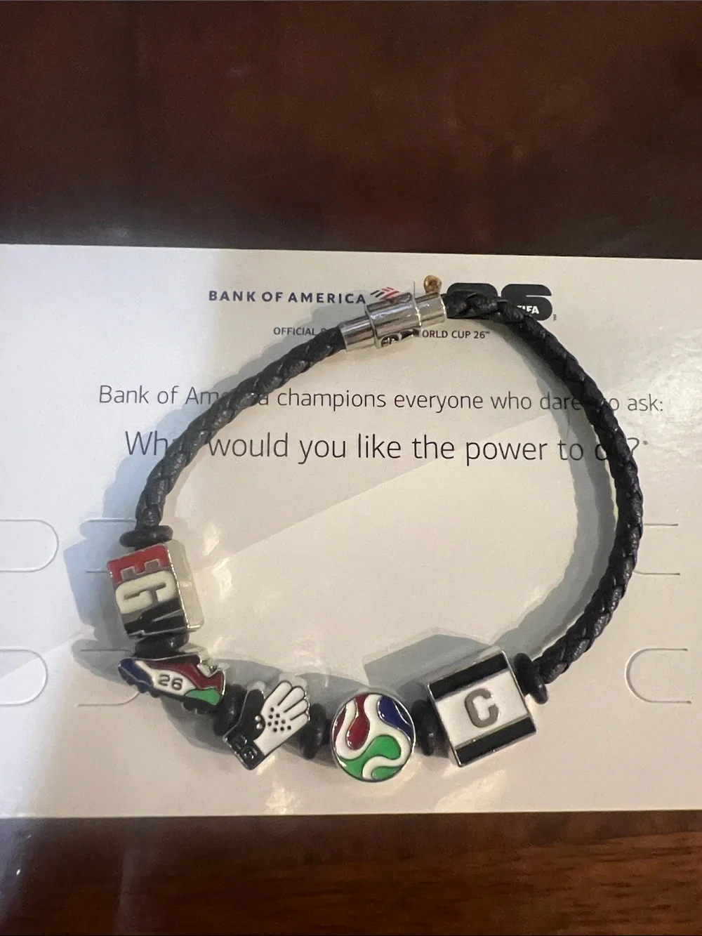 FIFA 25 Egypt black, red or blue bracelet in small or large